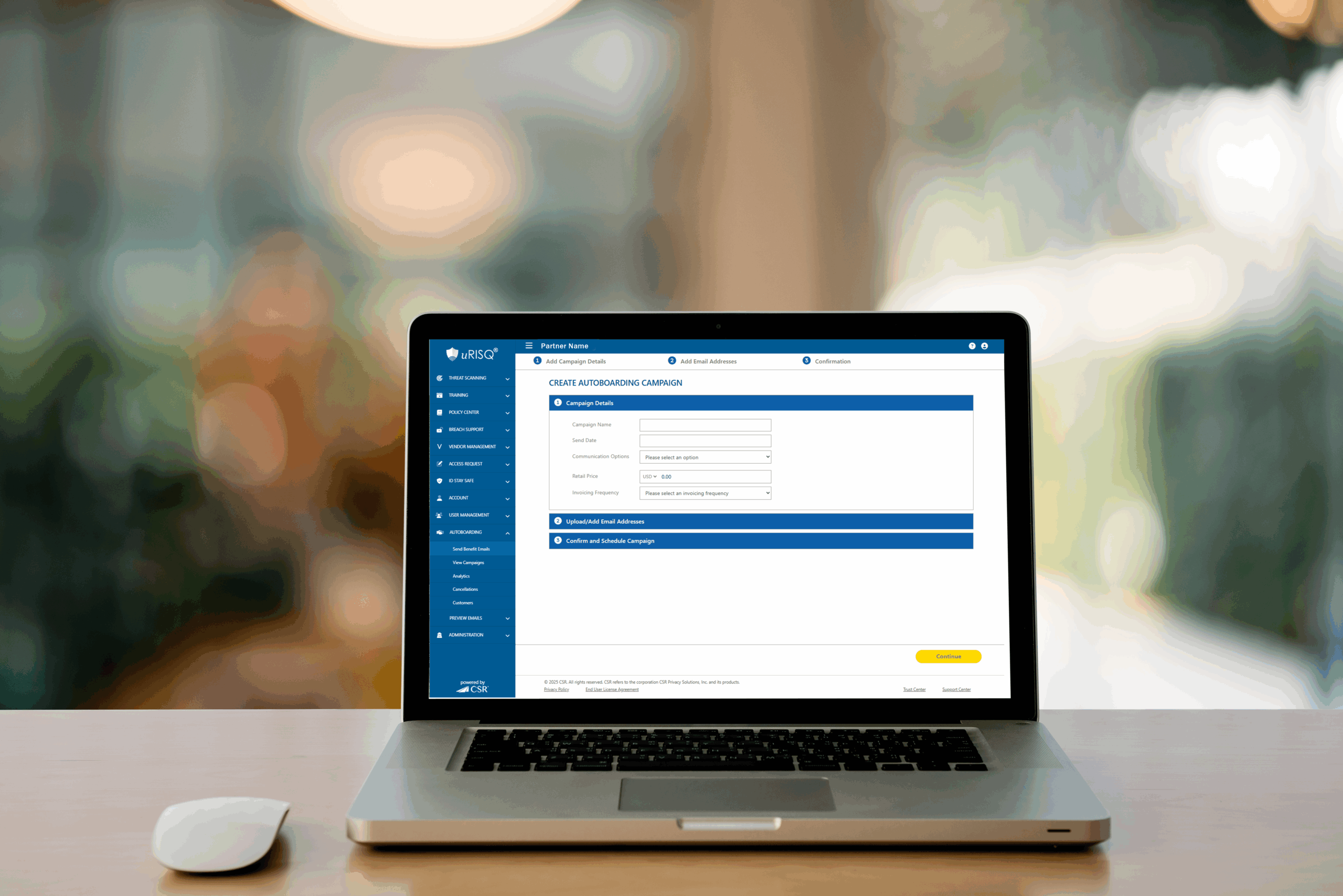 uRISQ AUTOBoarding: Empowering Channel Partners for Seamless Customer Onboarding and Enhanced Support